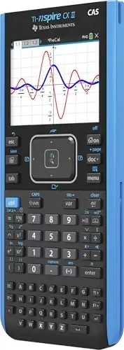 Texas Instruments TI-Nspire CX II CAS Rangli Grafikali Hisoblagichi O‘quvchilar uchun Dasturiy Ta’minot bilan (Shaxsiy Kompyuter/Mac) - 3