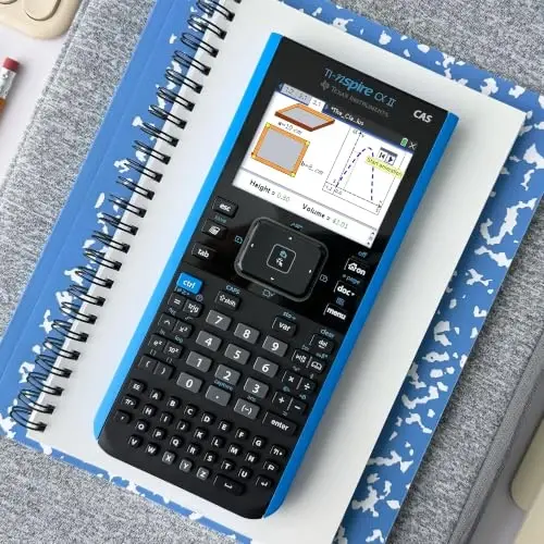 Texas Instruments TI-Nspire CX II CAS Rangli Grafikali Hisoblagichi O‘quvchilar uchun Dasturiy Ta’minot bilan (Shaxsiy Kompyuter/Mac) - 1