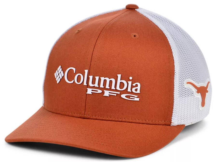 Texas Longhorns PFG Trucker Qalpoq Qorong'i To'q sariq - 1