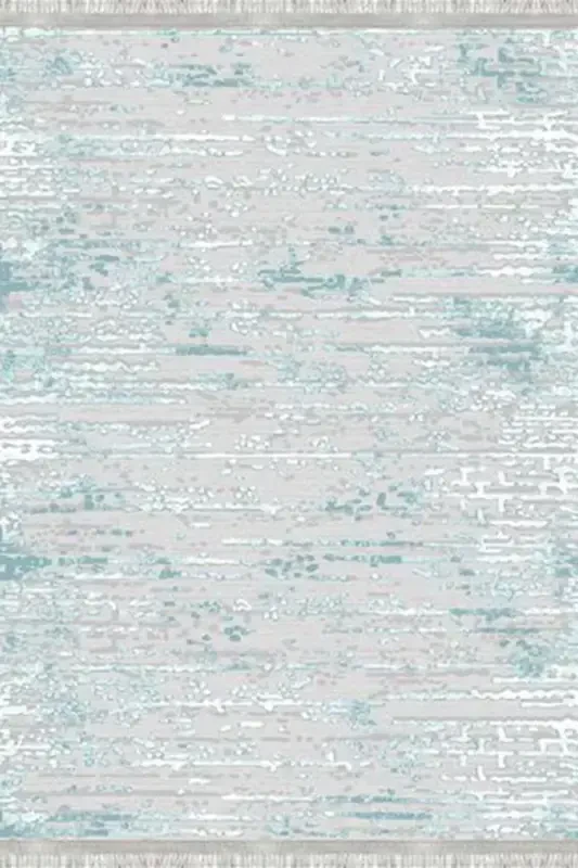 Texture Eco Punto Non-Slip Washable Antibacterial Digital Printing Texture Carpet Runner-BLUE - 3