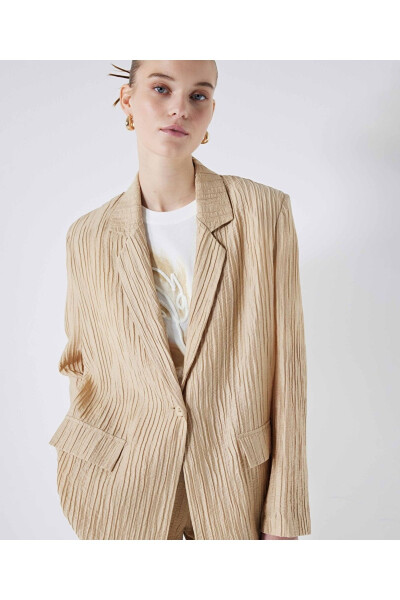 Textured Blazer - 1