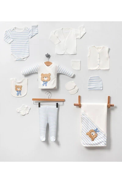 Textured Boxed Boy - Newborn Baby Clothes - TEKNOTRUST (1)