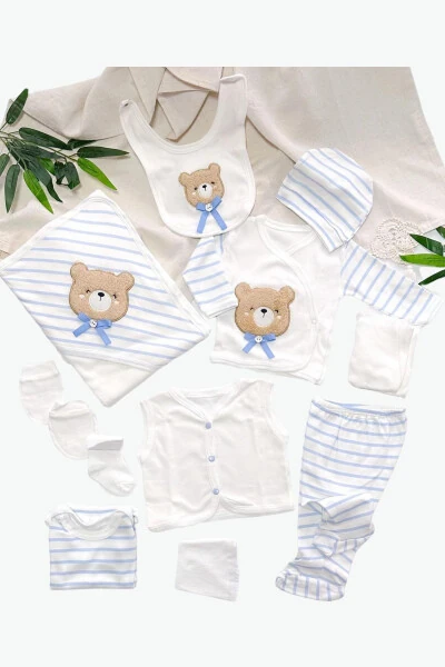 Textured Boxed Boy - Newborn Baby Clothes - TEKNOTRUST