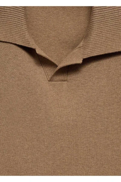 Textured Cotton Polo Shirt - 7