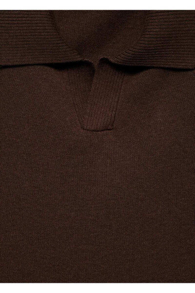 Textured Cotton Polo Shirt - 6
