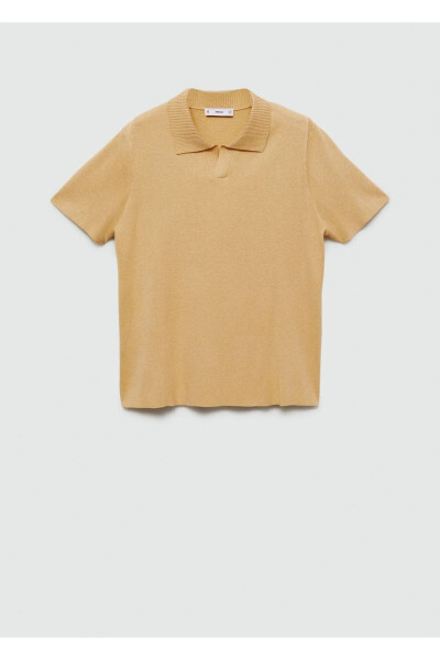 Textured Cotton Polo Shirt - 3