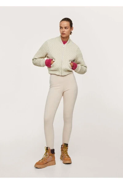 Textured Cropped Jacket - 2