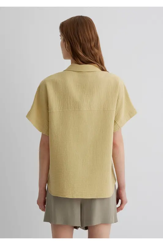 Textured Green Shirt Loose Fit / Relaxed Fit 12 - 5