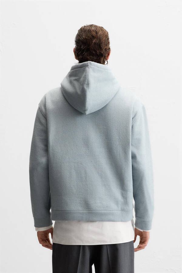 Textured Hooded Sweatshirt - 11