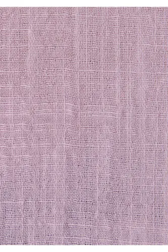 Textured Pink Shirt Loose Fit 1211114-71015 - Pink - 7