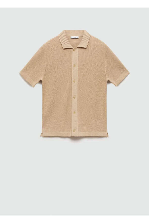 Textured Pique Polo Shirt - 3