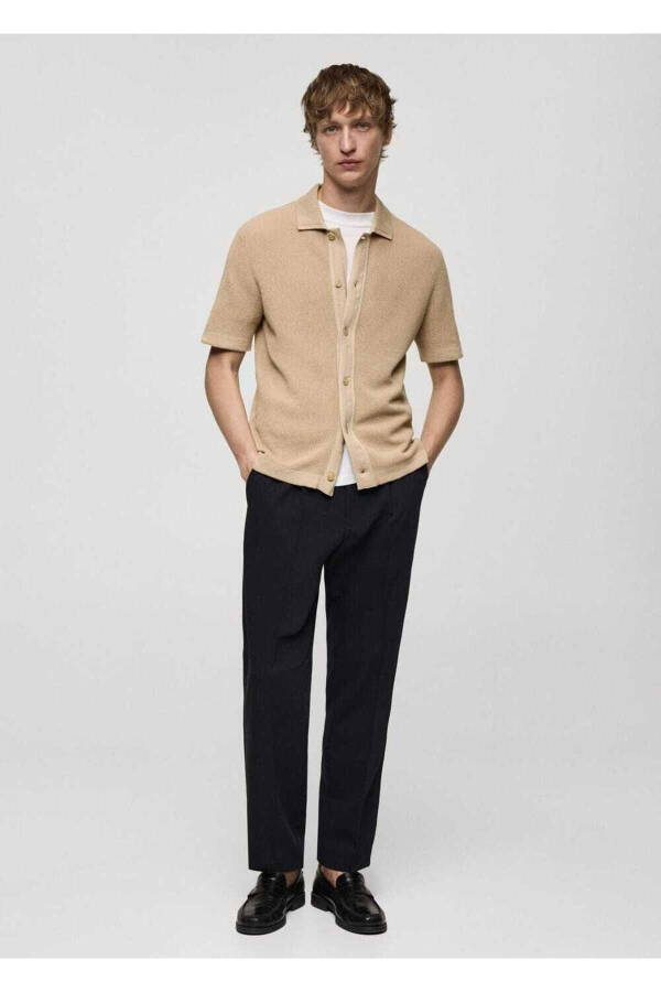 Textured Pique Polo Shirt - 2