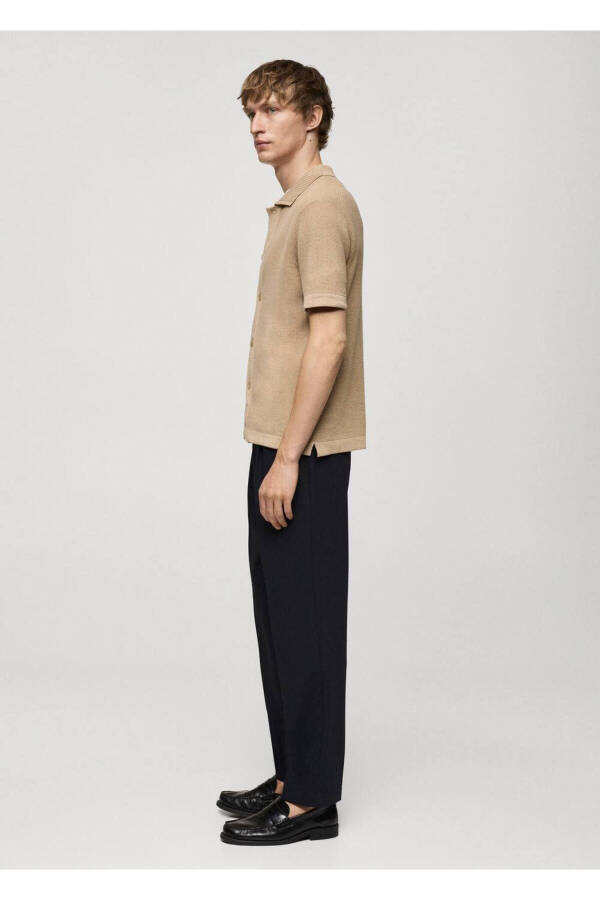 Textured Pique Polo Shirt - 6