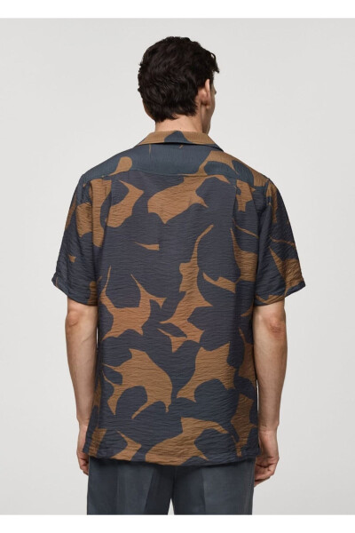 Textured Regular Fit Shirt - 4