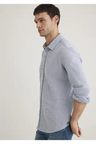Textured Shirt Slim Fit / Slim Cut 0211524-70764-M - MAVI (1)