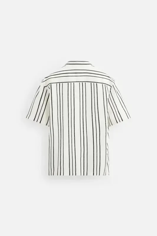 Textured Striped Shirt - 8