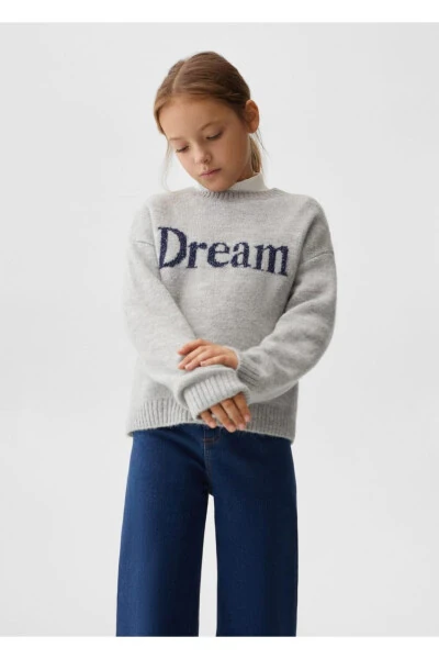 Textured sweater - MANGO KIDS