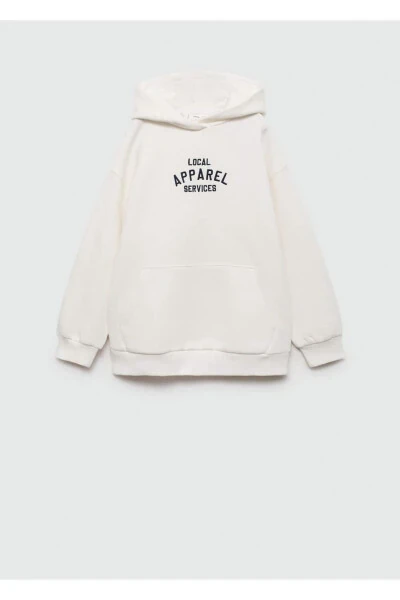 Textured sweatshirt - MANGO KIDS