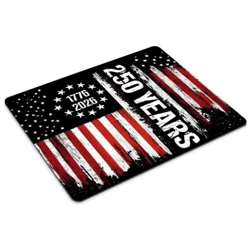 The 250th Anniversary of the United States Customized Mousepad Non-Slip Rubber Base Mouse Pads for Computers Laptop - 2