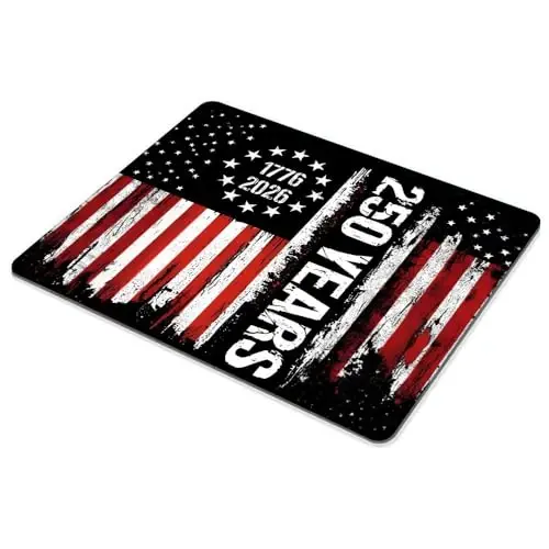 The 250th Anniversary of the United States Customized Mousepad Non-Slip Rubber Base Mouse Pads for Computers Laptop - 5