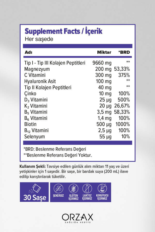 THE COLLAGEN MAG PLUS 30 SAŞE ÇİLEK KARPUZ - 2