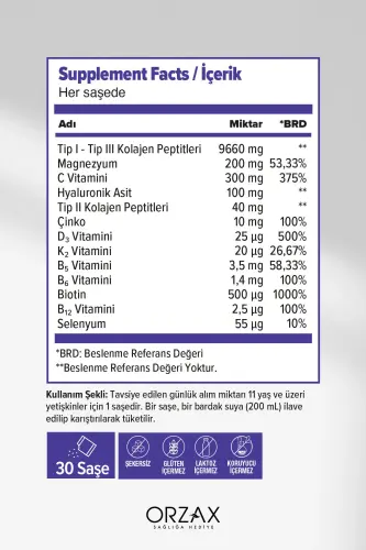 The Collagen Mag Plus Qulupnay va Tarvuz Ta'mli Oziq-ovqat Qo'shimchasi 9700mg 30 Shtuchka - DAY2DAY (1)