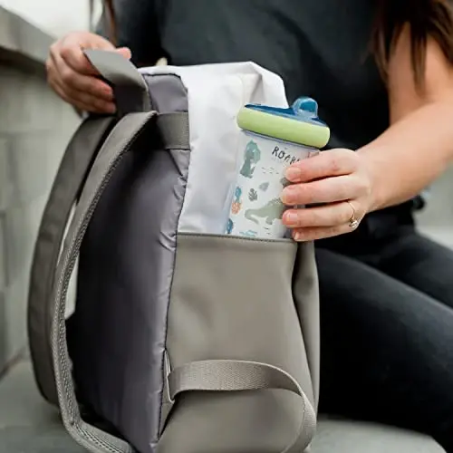 The First Years Dinosaur Kids Insulated Sippy Cups - Dishwasher Safe Spill Proof Toddler Cups - Ages 12 Months and Up - 9 Ounces - 2 Count - 6