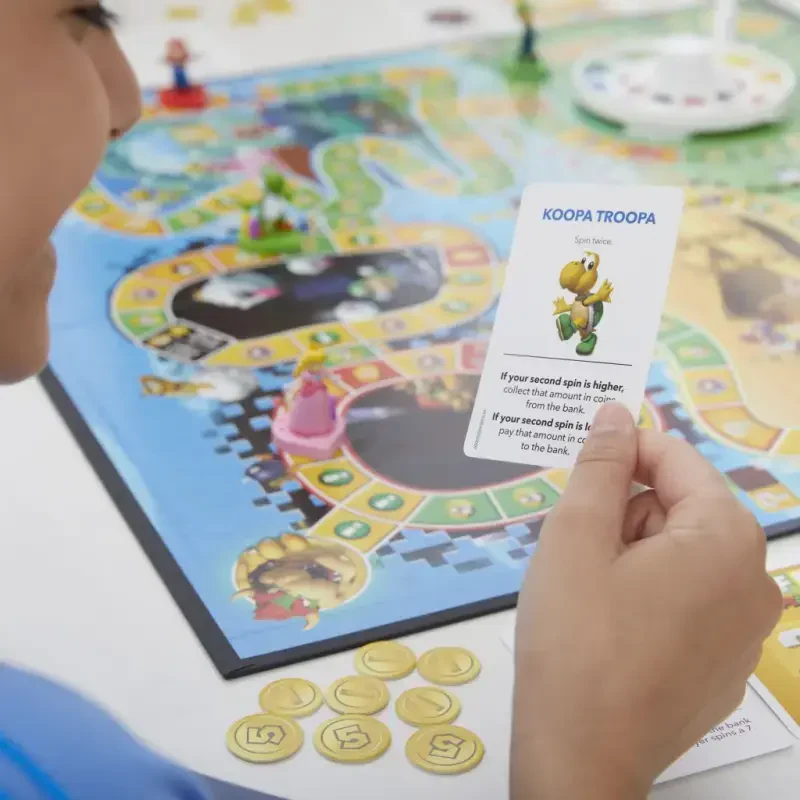 The Game of Life: Super Mario Edition Board Game for Kids Ages 8 and Up - 7