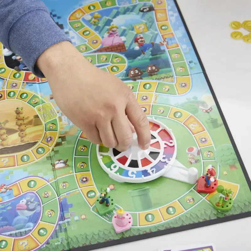 The Game of Life: Super Mario Edition Board Game for Kids Ages 8 and Up - 8