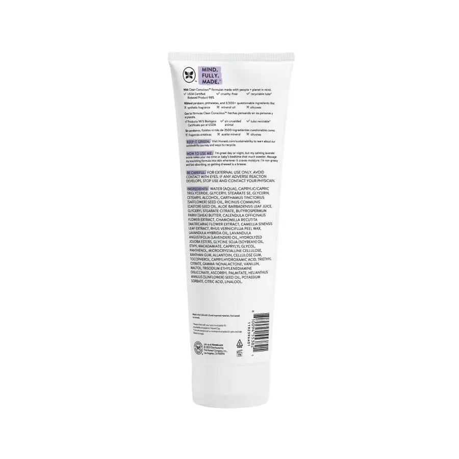 The Honest Company Baby Face and Body Lotion Calm Lavender 8.5 fl oz- - 3