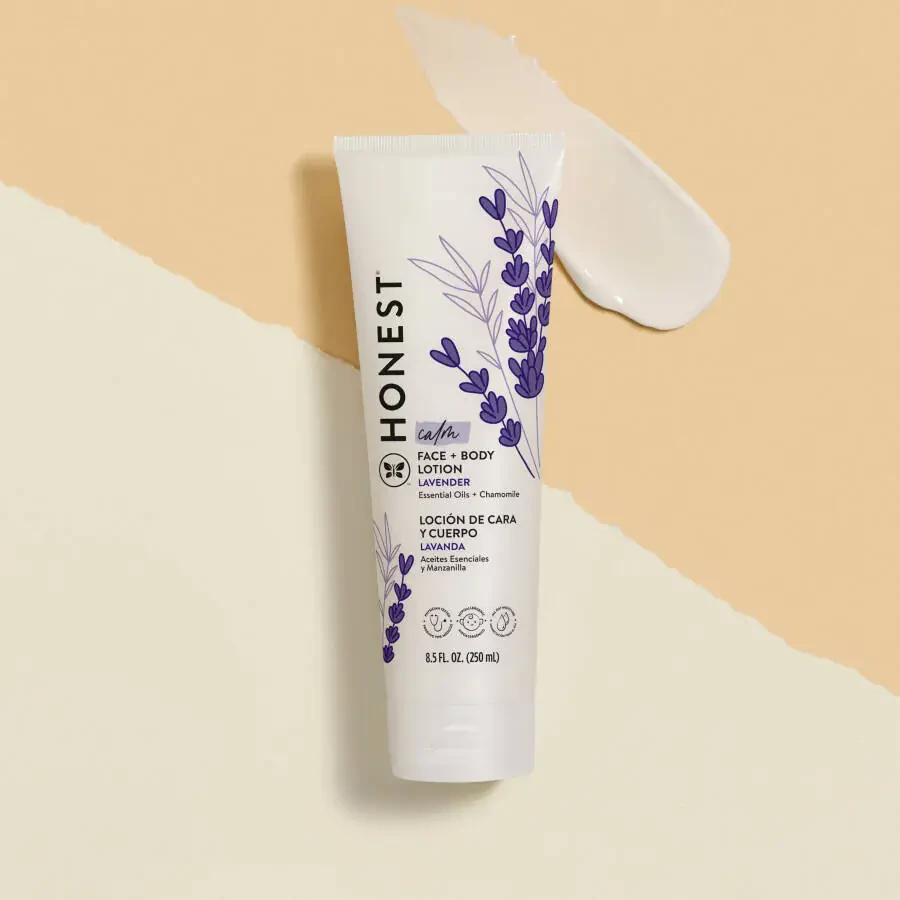 The Honest Company Baby Face and Body Lotion Calm Lavender 8.5 fl oz- - 7