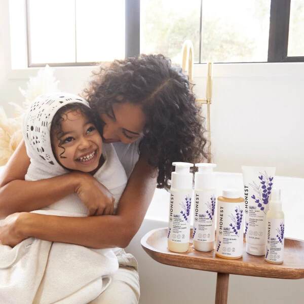 The Honest Company, Bola va tana go'zalligi uchun krem, xotirjam lavanda, 8,5 suyu untsiya. - 5