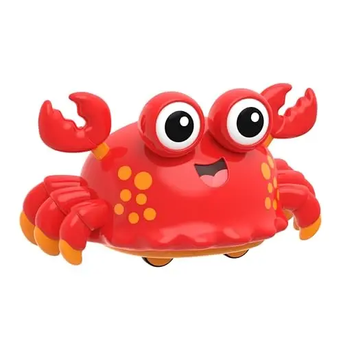 The Learning Journey Crawl About Crab – Musical Crawling Toy for Babies – Interactive Movement Aid with Songs – Developmental Baby Toy for Ages 6+ Months - 2