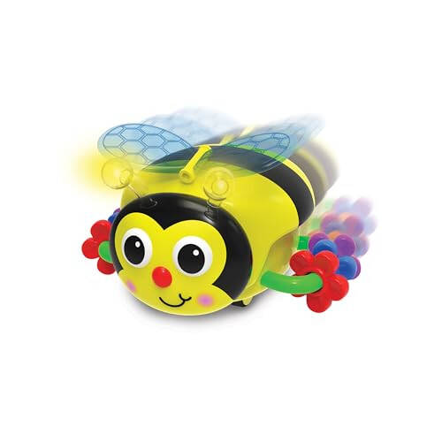 The Learning Journey Early Learning - Crawl About Bee - Crawling Toys for Babies 6-12 Months - Bright Lights and Fun Melodies - Award Winning Toys - 2