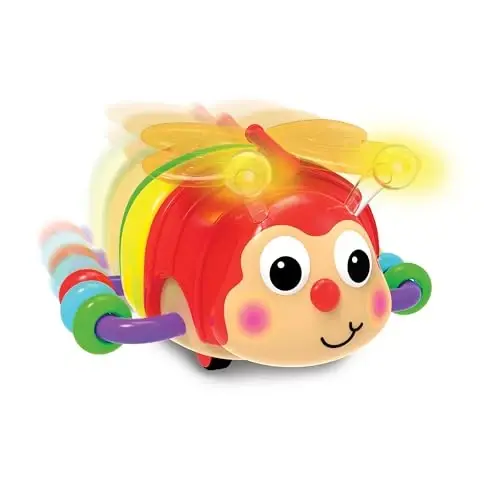 The Learning Journey Early Learning – Crawl About Butterfly Musical Crawling Aid – Baby Toys & Gifts for Boys & Girls Ages 6+ Months, Multi - THE (1)