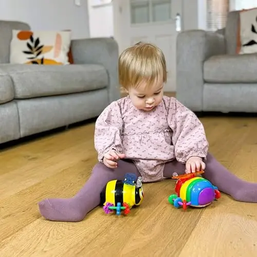 The Learning Journey Early Learning – Crawl About Butterfly Musical Crawling Aid – Baby Toys & Gifts for Boys & Girls Ages 6+ Months, Multi - 3