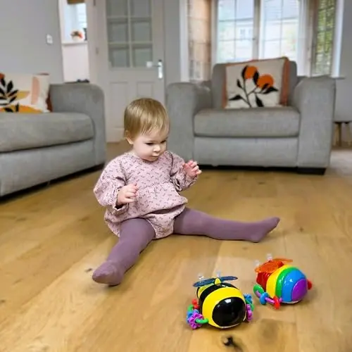 The Learning Journey Early Learning – Crawl About Butterfly Musical Crawling Aid – Baby Toys & Gifts for Boys & Girls Ages 6+ Months, Multi - 4