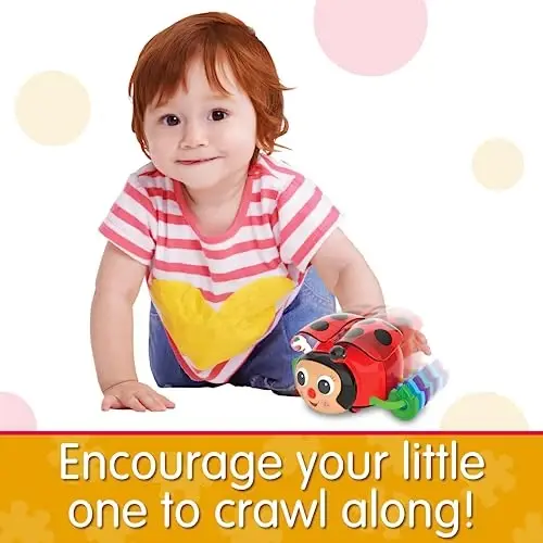 The Learning Journey Early Learning – Crawl About Ladybug Musical Crawling Aid – Baby Toys & Gifts for Boys & Girls Ages 6+ Months - 3