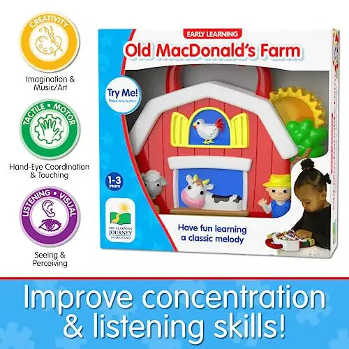 The Learning Journey: Early Learning - Old MacDonalds Farm - Baby & Toddler Toys & Gifts for Boys & Girls Ages 12 Months and Up (203996) - 9