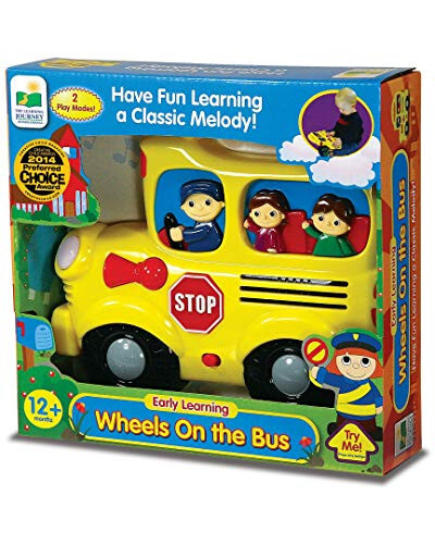 The Learning Journey Early Learning - Wheels On the Bus - Baby & Toddler Toys & Gifts for Boys & Girls Ages 12 months and Up - Award Winning Toy - 2