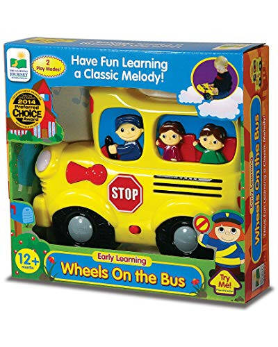 The Learning Journey Early Learning - Wheels On the Bus - Baby & Toddler Toys & Gifts for Boys & Girls Ages 12 months and Up - Award Winning Toy - 2