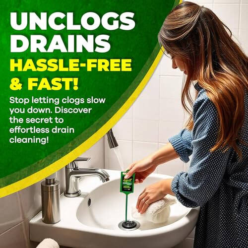 The original Zip-It Hair Clog Remover 25-inch Overall Length Drain Snake Cleaner (3-Pack), Unclog Your Sink, Shower, & Tub Drain In Seconds – Non-toxic, Made in the USA - 4