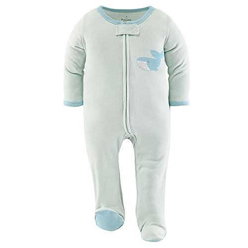 The Peanutshell Ayaklı Pijama Uyku Elbiseleri Bebek Erkek veya Kızlar İçin, Uyku ve Oyun Footies, Unisex 3'lü Paket - 36