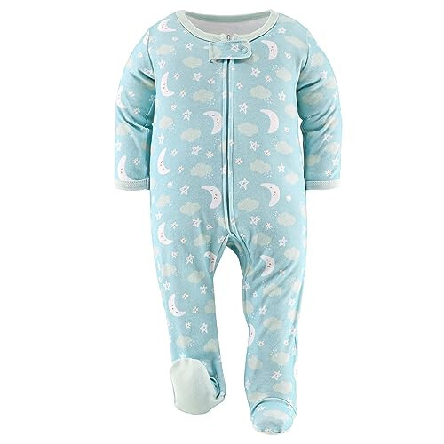 The Peanutshell Ayaklı Pijama Uyku Elbiseleri Bebek Erkek veya Kızlar İçin, Uyku ve Oyun Footies, Unisex 3'lü Paket - 29