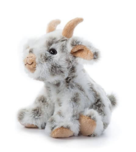 The Petting Zoo Goat Stuffed Animal Plushie, Gifts for Kids, Wild Onez Babiez Farm Animals, Goat Plush Toy 6 inches - 38