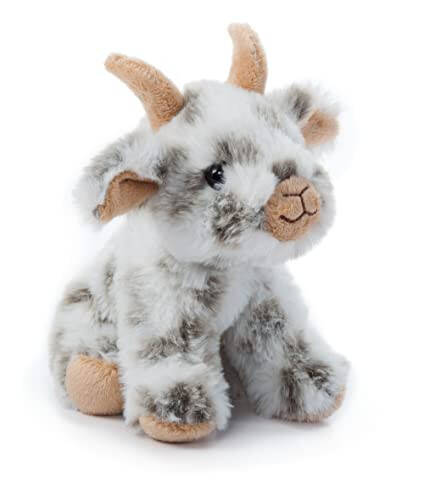 The Petting Zoo Goat Stuffed Animal Plushie, Gifts for Kids, Wild Onez Babiez Farm Animals, Goat Plush Toy 6 inches - 41