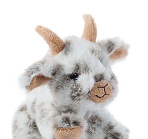 The Petting Zoo Goat Stuffed Animal Plushie, Gifts for Kids, Wild Onez Babiez Farm Animals, Goat Plush Toy 6 inches - 42