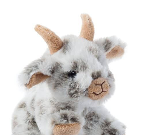 The Petting Zoo Goat Stuffed Animal Plushie, Gifts for Kids, Wild Onez Babiez Farm Animals, Goat Plush Toy 6 inches - 36