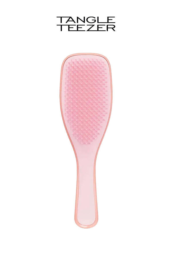 The Ultimate Detangler Naturally Curly Regular Mango Pink Hair Brush - 2