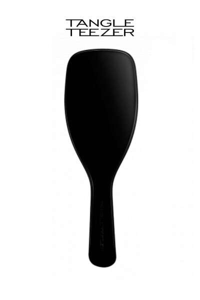 The Ultimate Wet Detangler Large Black Gloss Hair Brush - 3